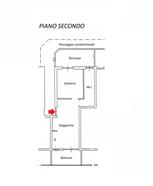 Rif. 004 – Soleggiato bilocale in ultimo piano con terrazza vivibile e splendida vista mare